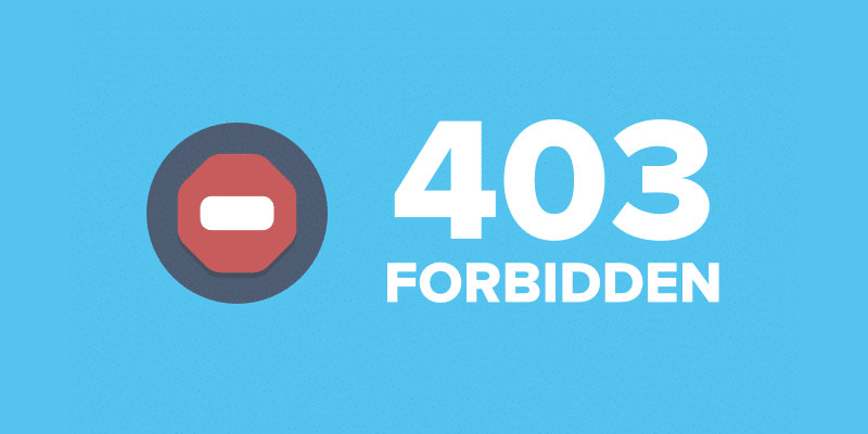 How to Fix 403 Forbidden Error on Website - Fedingo