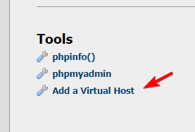 add virtual host
