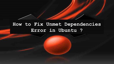 fix unmet dependencies in ubuntu