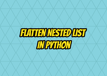 flatten list of tuples in python
