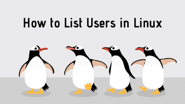 list users in linux