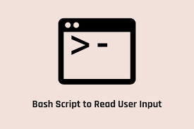 shell script to read user input