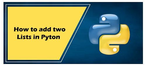 add two lists in python