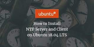 install ntp server & client in ubuntu