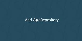 add repository in ubuntu