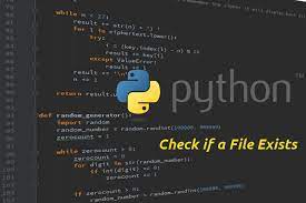 check if file exists in python