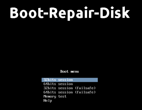 boot repair ubuntu