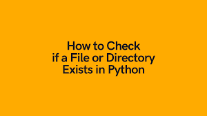 check if folder exists in python