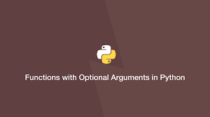 function with optional arguments