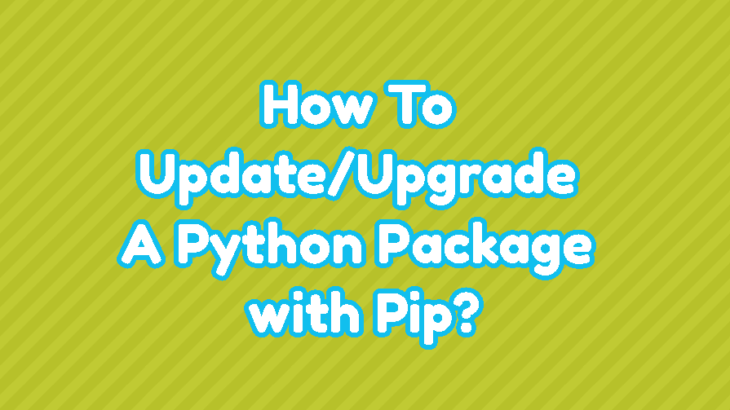 update all python packages in pip