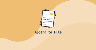 append file to another in linux