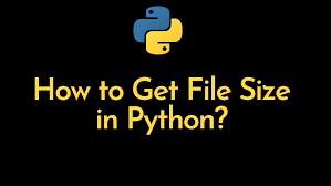 get file size in python