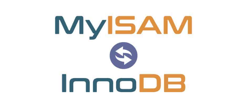 MySQL Change Table Engine From InnoDB To MyISAM Fedingo