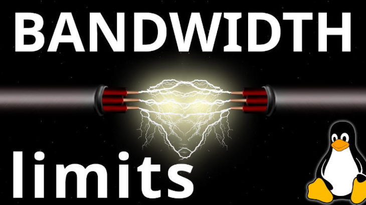 limit network bandwidth in linux