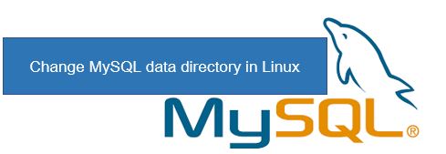 change mysql data directory
