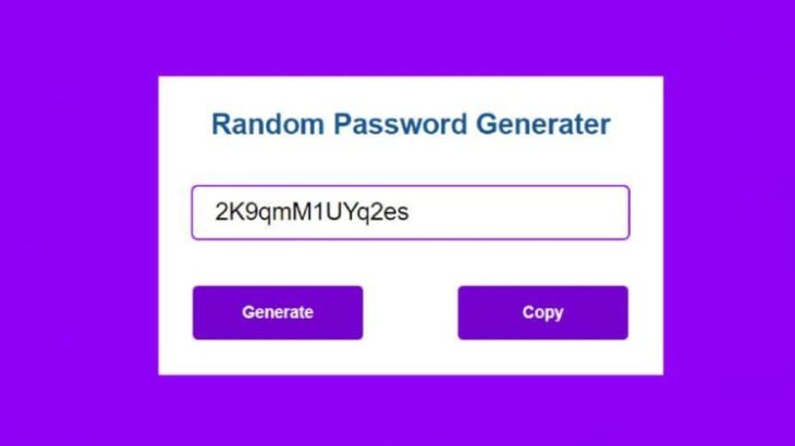 random password generator in python