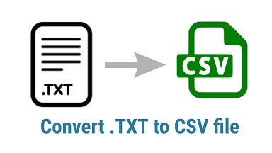 convert text to csv in python