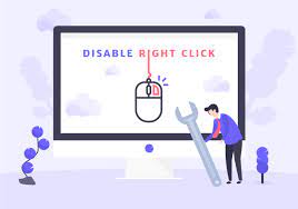 disable right click using javascript