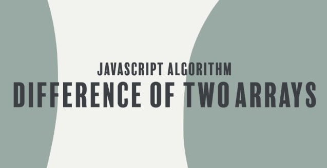 array difference in js