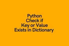 python check if key exists in dictionary