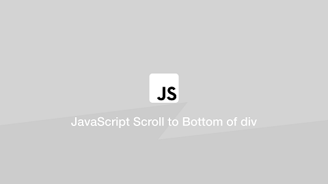 scroll to bottom of div in javascript