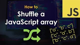 shuffle array in javascript