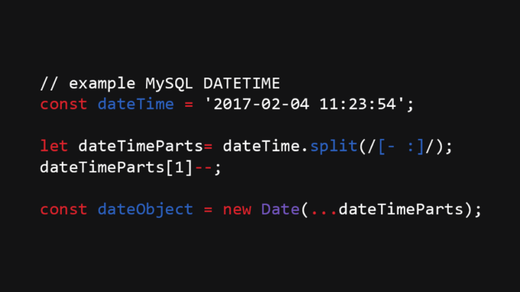 mysql date format