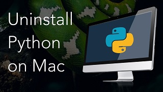 uninstall python on mac