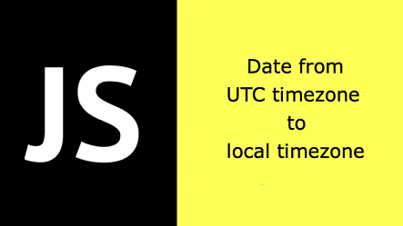 convert utc date time to local datetime