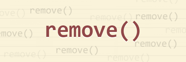 javascript remove child node