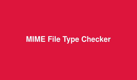 check mime file type javascript